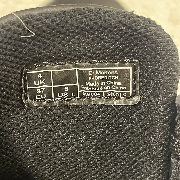 Pre-worn Air Wair with Soles bouncing by Dr. Martens size 6 in black - Picture 8 of 15